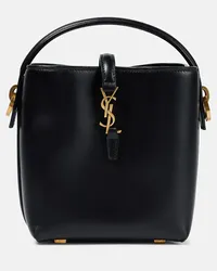 Saint Laurent Secchiello Le 37 Mini in pelle Nero