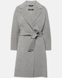 Max Mara Cappotto in lana Grigio