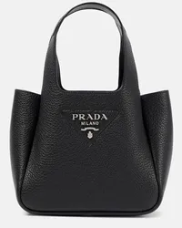 Prada Borsa Flou Small in pelle Nero