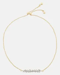 Stone & Strand Bracciale Hey Mama in oro 10kt con diamanti Oro