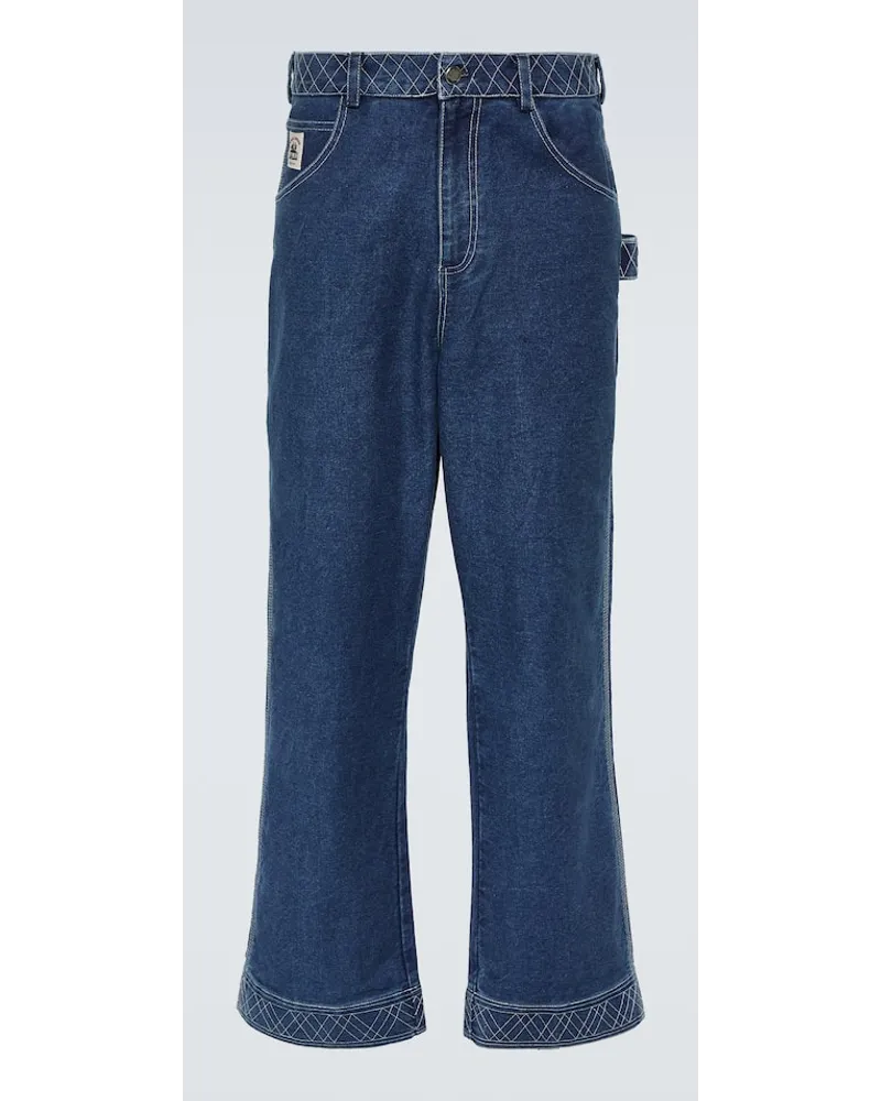 BODE Jeans a gamba larga Knolly Brook Blu