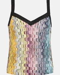 Missoni Top in maglia jacquard Multicolore