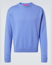 The Elder Statesman Pullover in cashmere Blu