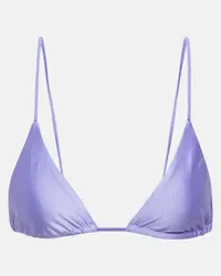 JADE SWIM Top bikini a triangolo Via Viola