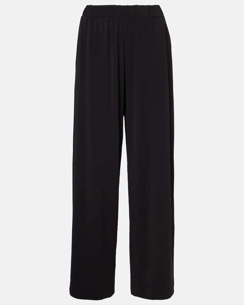 Max Mara Pantaloni a gamba larga Savio Nero