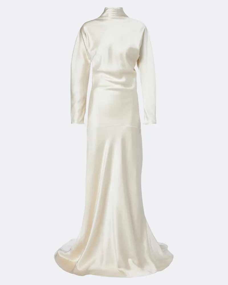 Róhe Róhe Sposa – Abito lungo in raso Bianco