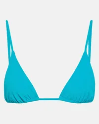 JADE SWIM Top bikini a triangolo Via Blu