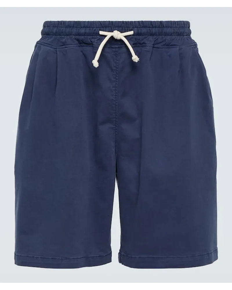 FRANKIE Shop Shorts Pierce in misto cotone Blu
