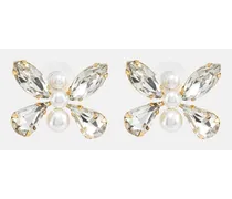 Orecchini Alessia con cristalli e perle bijoux