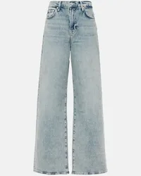 7 for all mankind Jeans Scout a gamba larga e vita alta Blu