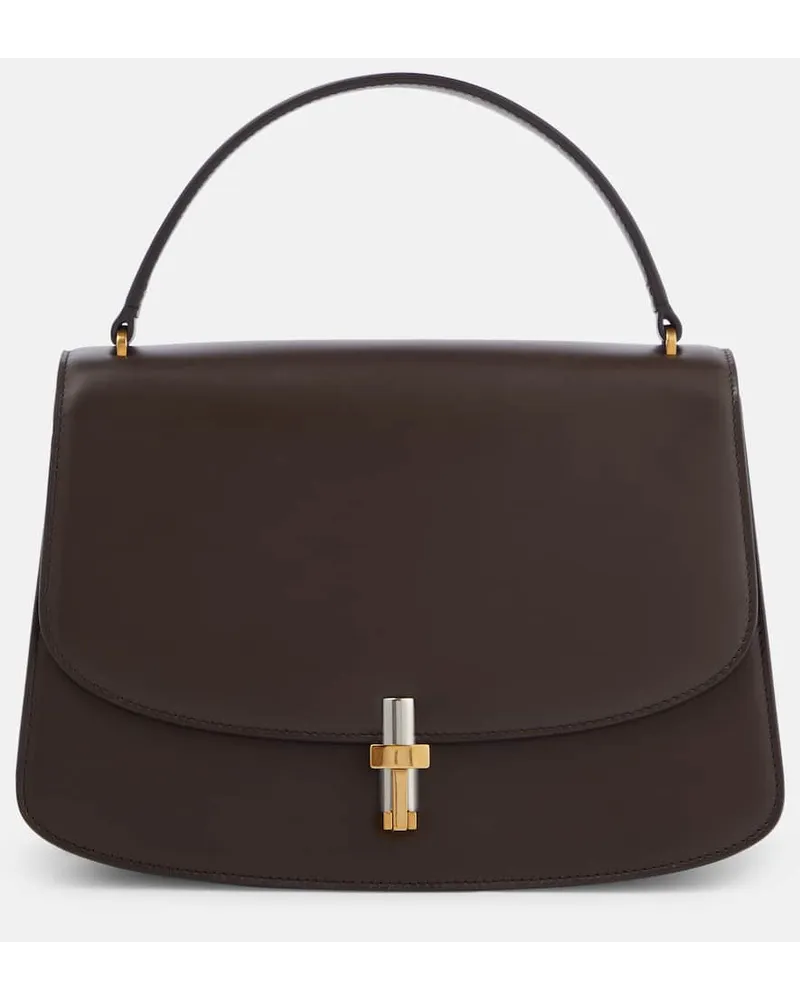 The Row Borsa Sofia 11.75 in pelle Marrone