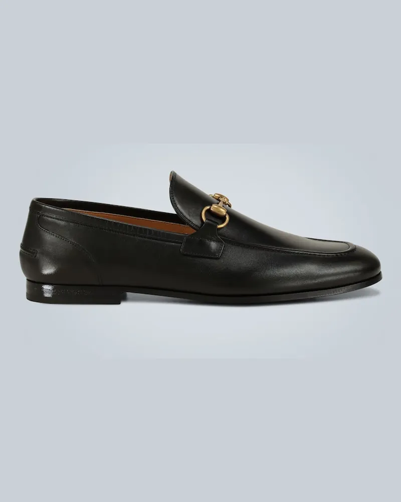 Gucci Mocassini Gucci Jordaan Horsebit in pelle Nero