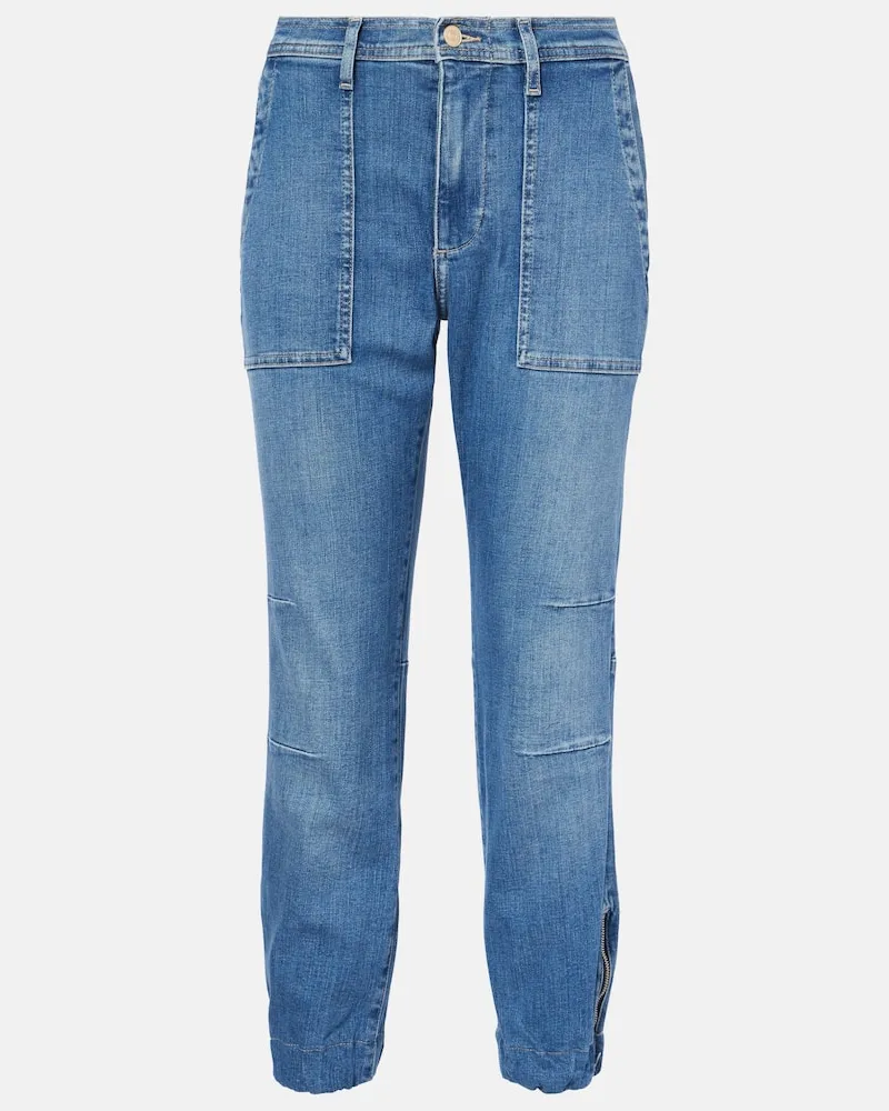 7 for all mankind Jeans regular a vita alta Blu