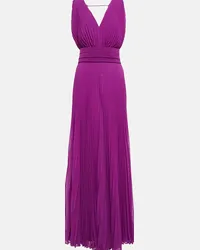 Max Mara Jumpsuit Gennaro in crêpe Viola