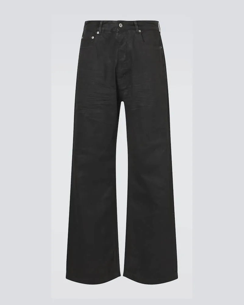 Rick Owens Jeans a gamba larga DRKSHDW Nero
