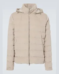 Moncler Piumino Chionea in cotone Beige