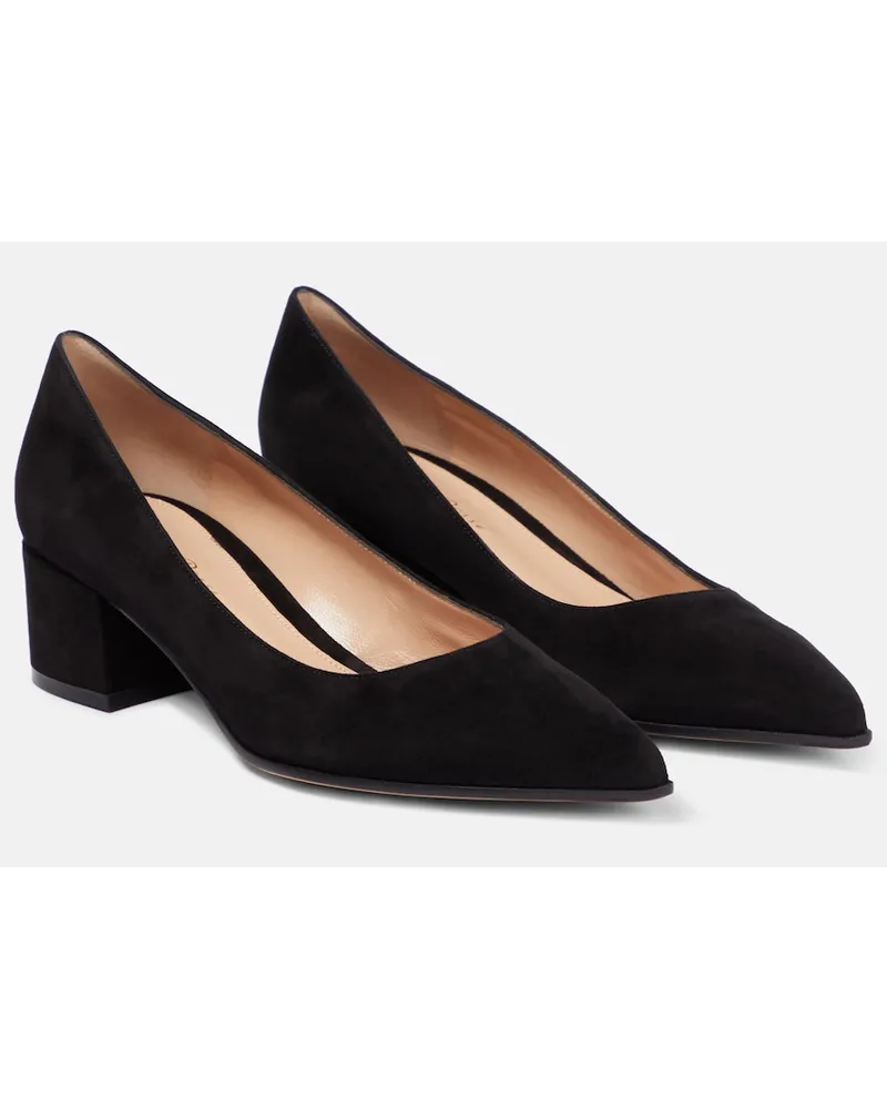 Gianvito Rossi Pumps Piper 45 in suede Nero