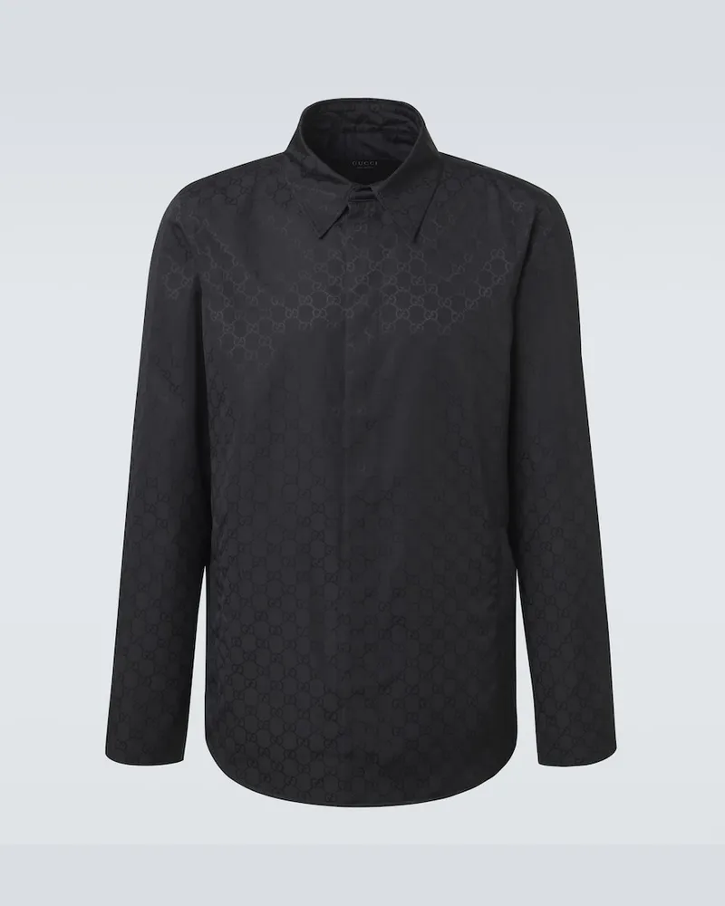 Gucci Camicia GG Nero
