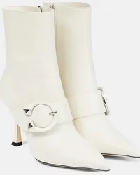 Jimmy Choo Stivaletti Magik 90 in pelle Bianco