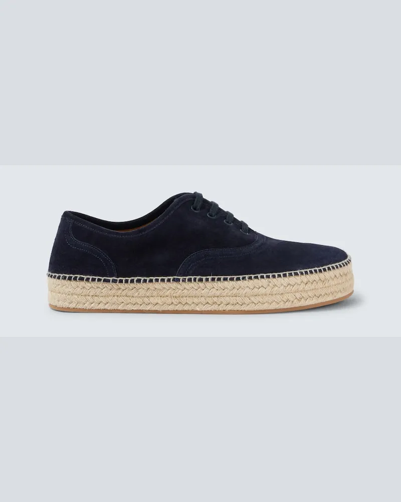 J.W.Anderson Espadrillas in suede Blu