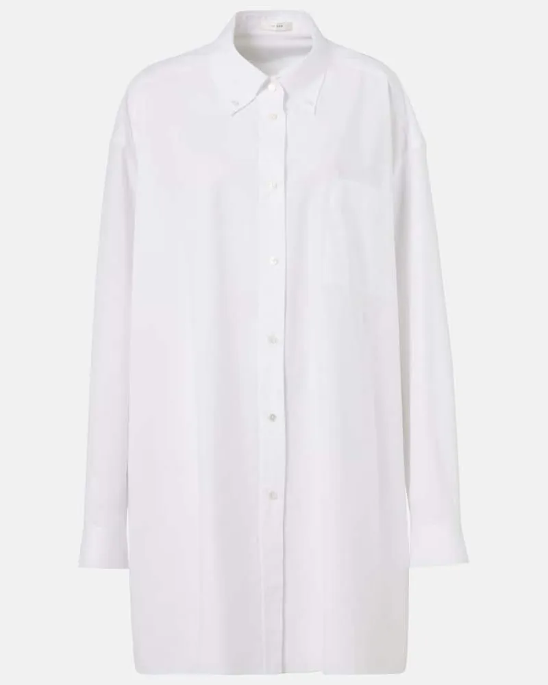 The Row Camicia oversize Victoria in cotone Bianco
