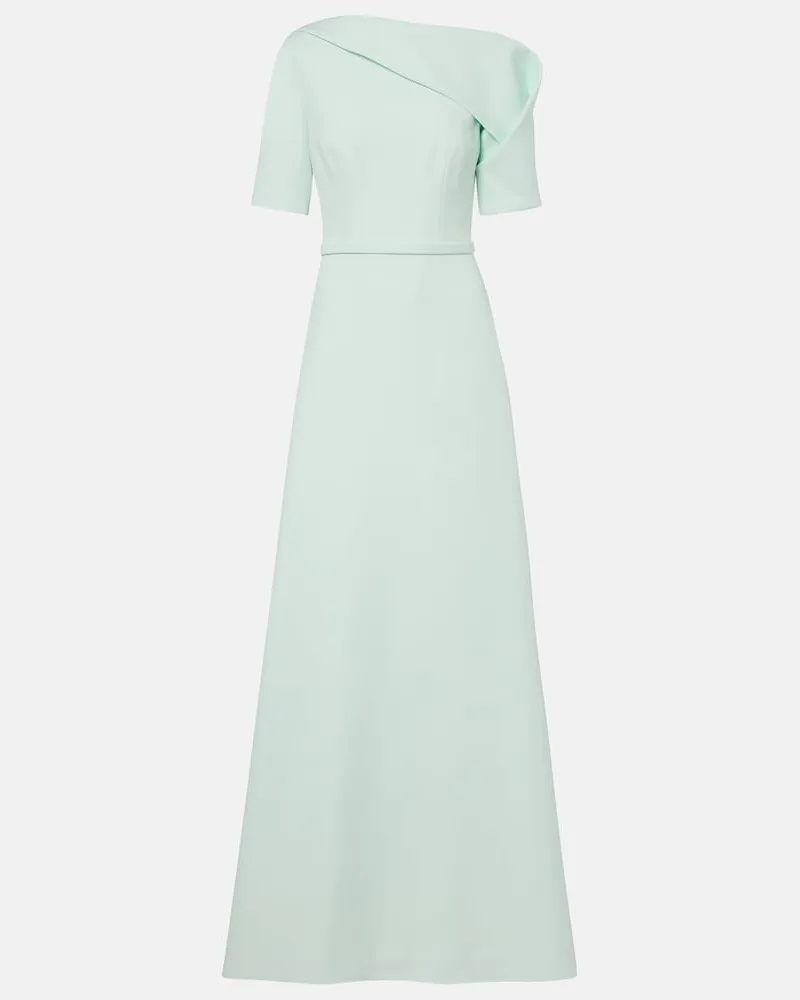 Safiyaa Abito Stephanie in crÃªpe Turchese