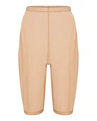 David Koma Shorts in jersey stretch Beige