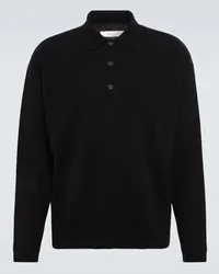 The Row Polo Djon in cashmere Nero