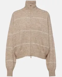 Brunello Cucinelli Pullover con zip Multicolore