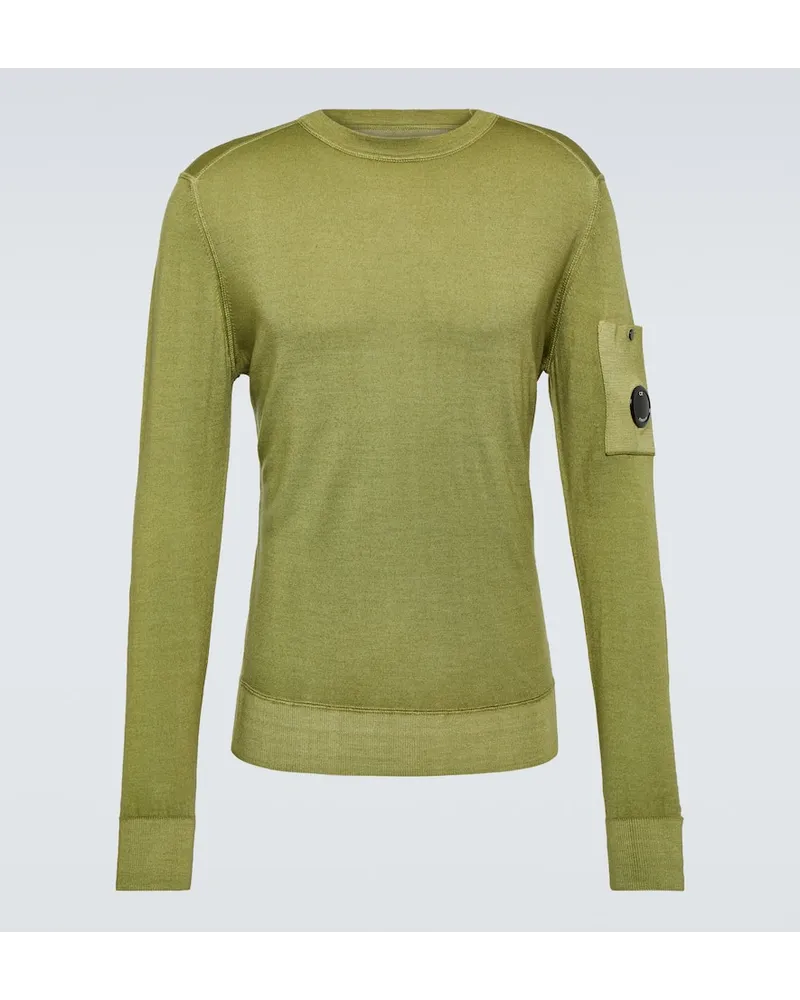 C.P. Company Pullover in lana Verde