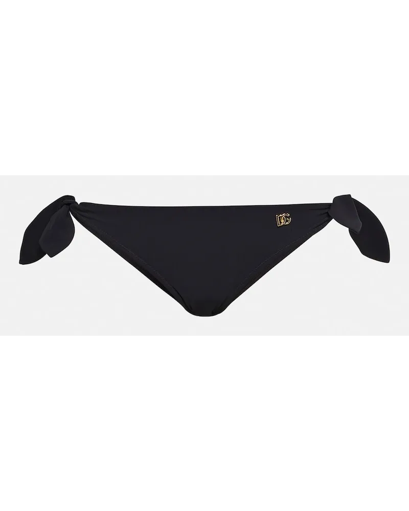 Dolce & Gabbana Slip bikini con logo Multicolore