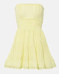 Alaïa Alaïa Jumpsuit corta in jersey Giallo