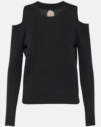 Jardin des Orangers Pullover in lana e cashmere con cut-out Nero