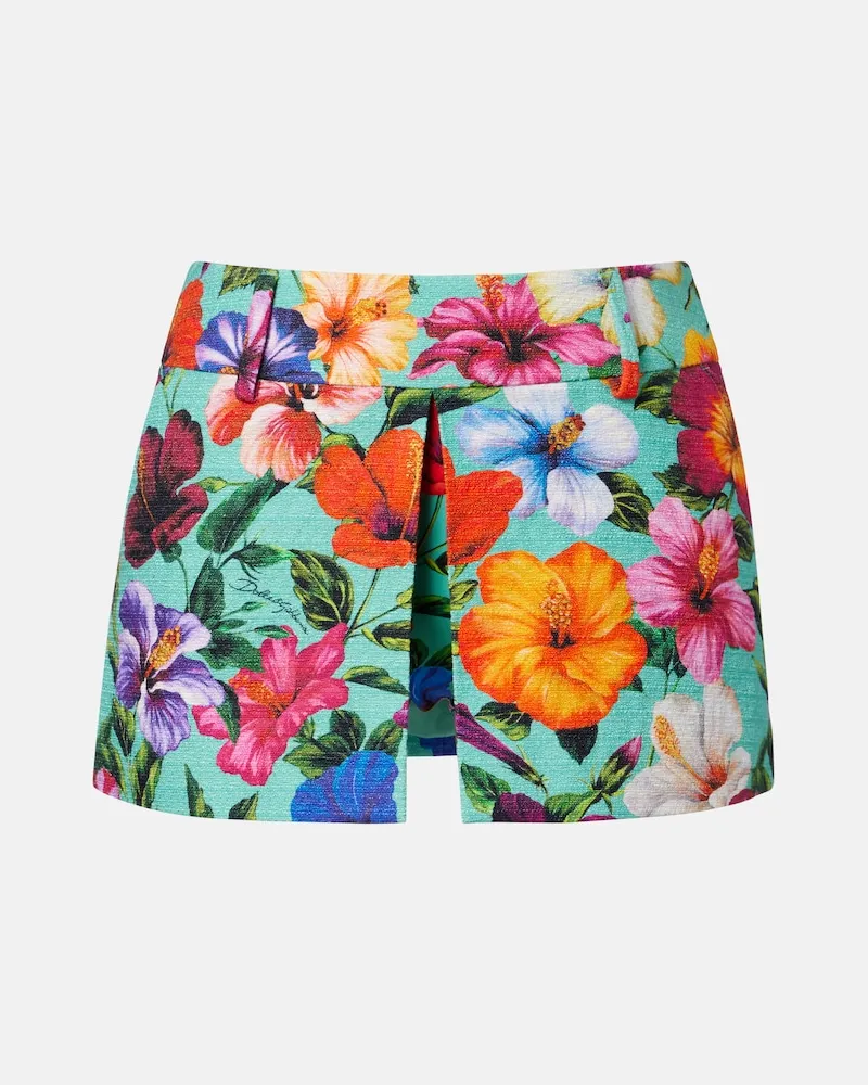 Dolce & Gabbana Shorts con stampa floreale Multicolore