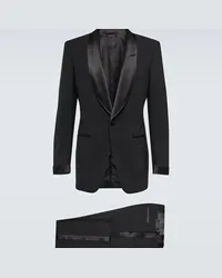 Tom Ford Smoking Atticus in misto lana Nero