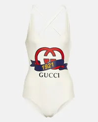 Gucci Costume intero con stampa Multicolore