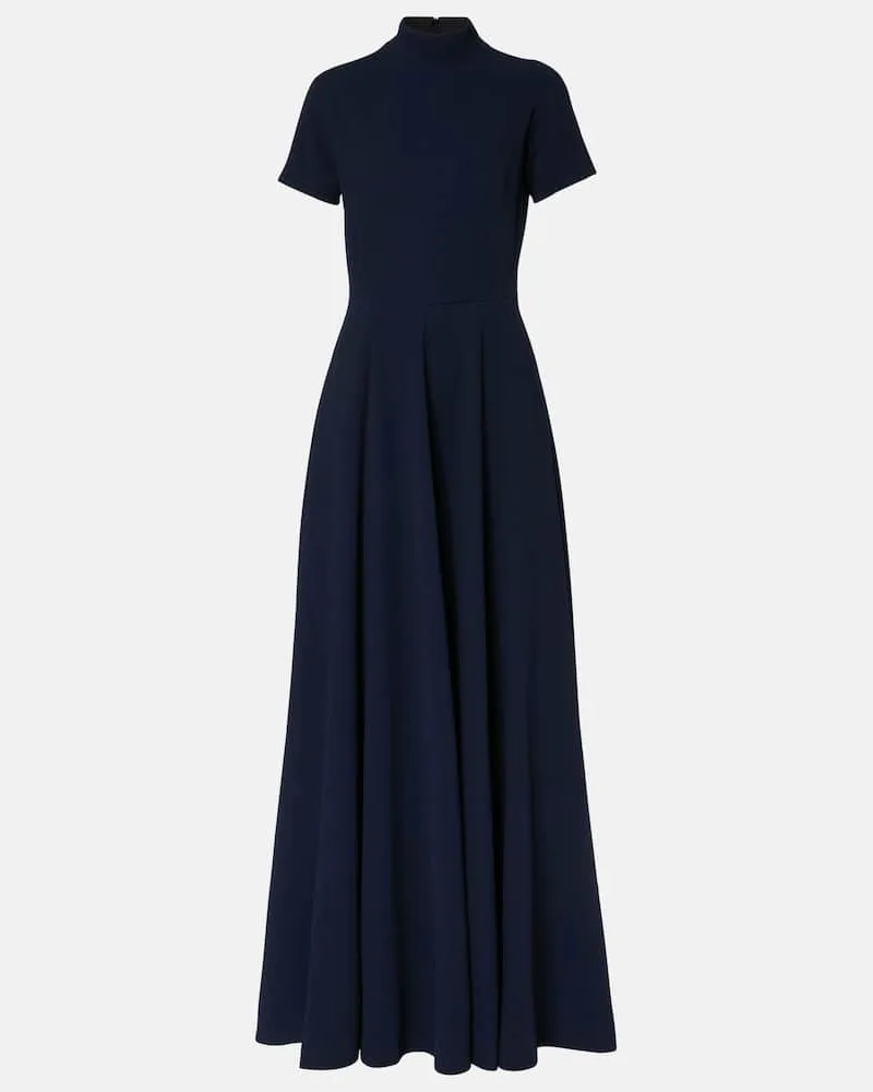 EMILIA WICKSTEAD Abito lungo Malinda in tweed Argento