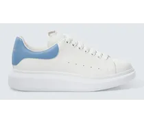 Alexander McQueen Sneakers oversize in pelle Bianco