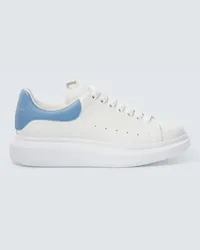 Alexander McQueen Sneakers Oversized in pelle Bianco