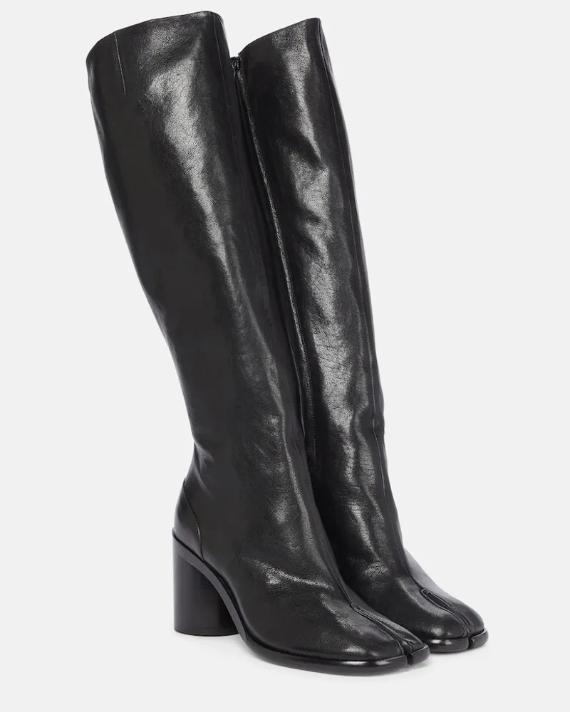 Maison Margiela Stivali Tabi in pelle Nero