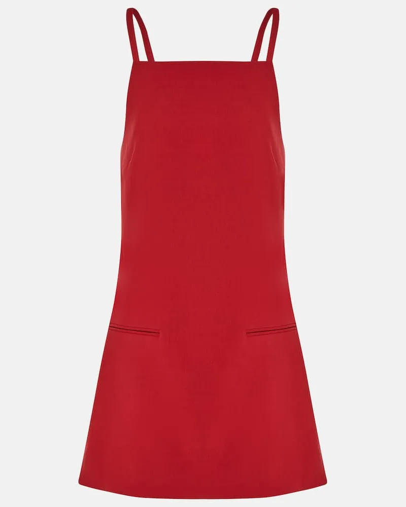 STAUD Abito corto Rhythm Rosso
