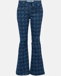 Perfect Moment Jeans da sci Auroral pied-de-poule a vita bassa Multicolore