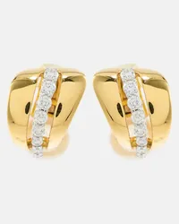 YEPREM Orecchini Whisper in oro 18kt con diamanti Oro