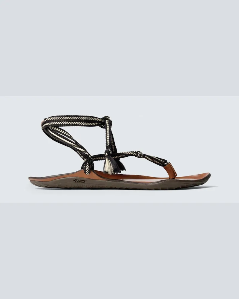 Christophe Lemaire Sandali Vibram Bianco