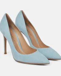 Gianvito Rossi Pumps Gianvito 105 in suede Blu