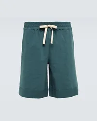 Jil Sander Shorts in cotone Verde