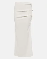 Christopher Esber Gonna lunga in jersey con cut-out Bianco