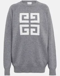 Givenchy Pullover 4G in cashmere Grigio