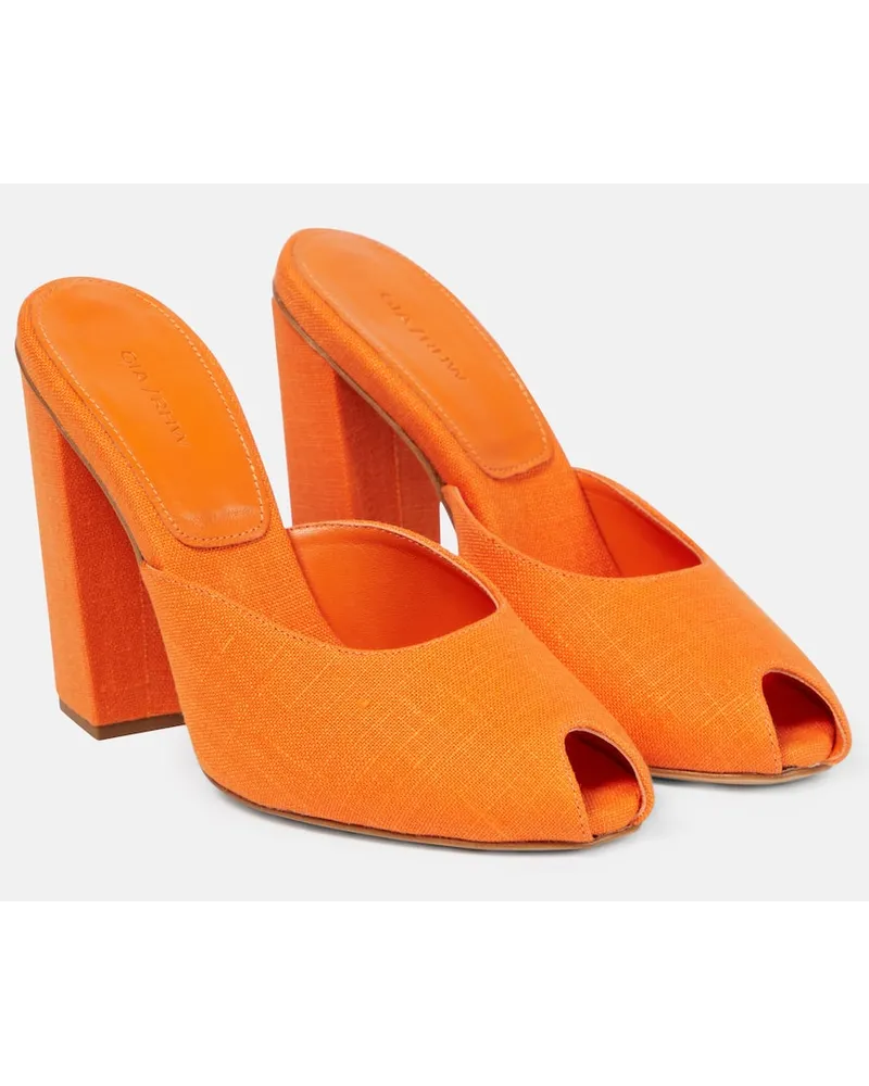 Gia Borghini Sandali Rosie 38 Arancione