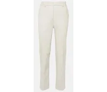 Pantaloni cropped Coleman in pelle